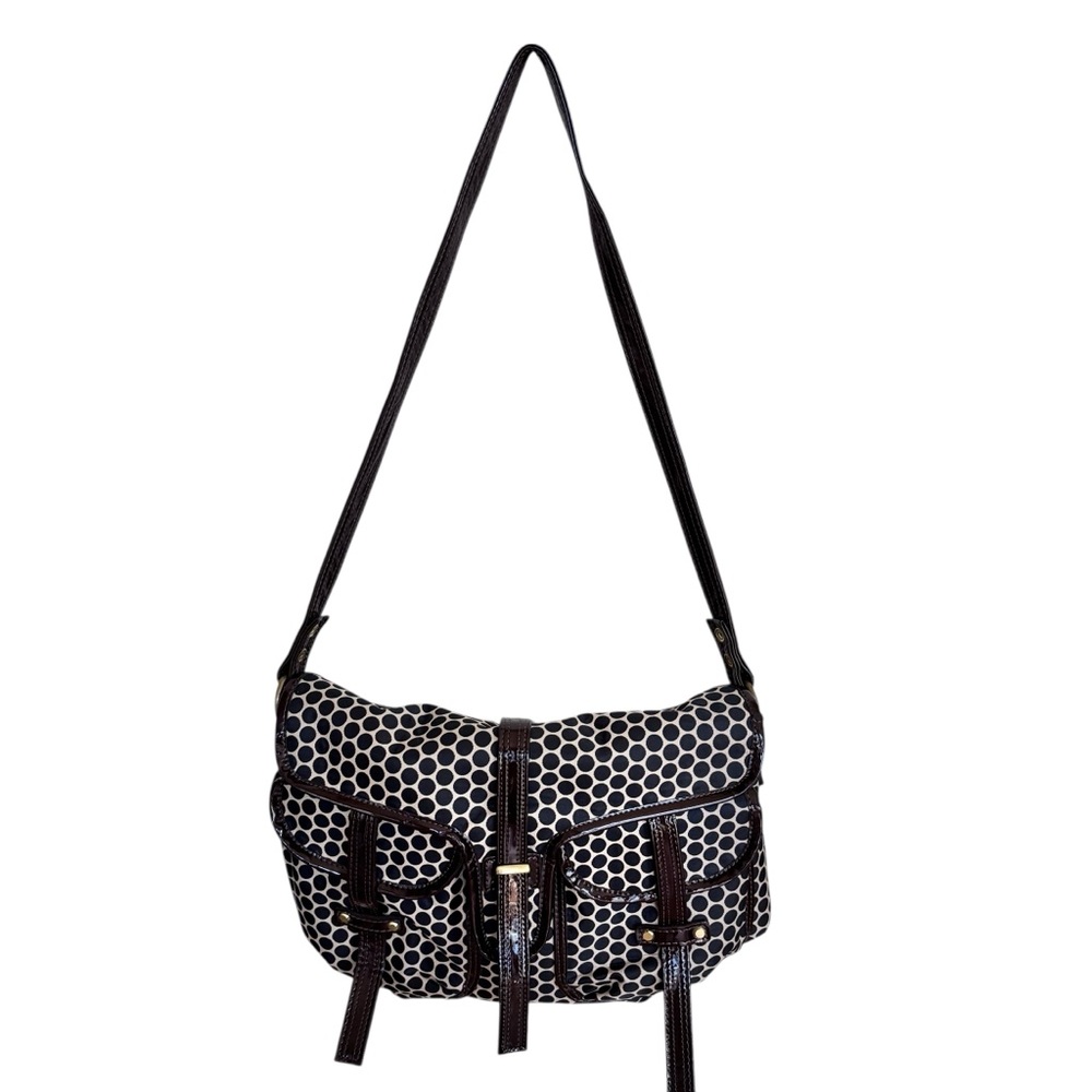 Mia Bossi Reese Messenger Diaper Bag Convertible Tote Shoulder Stroller